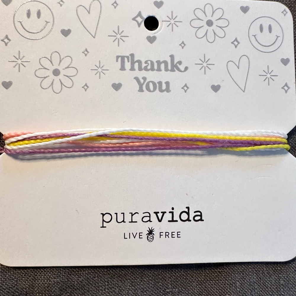 Pura Vida Thank You Gifting Original Pastel Colors NWT - Picture 4 of 4